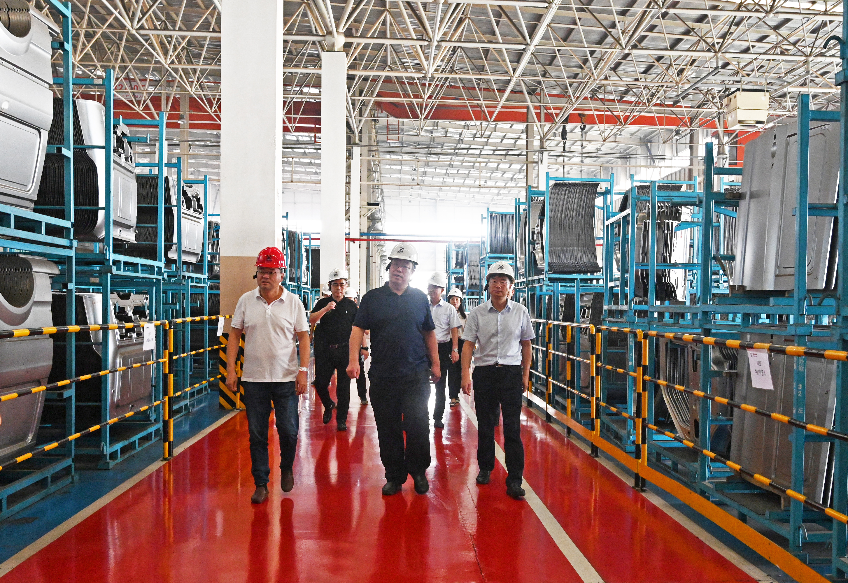 晋商银行副行长赵基全一行到sunbet申搏参观考察