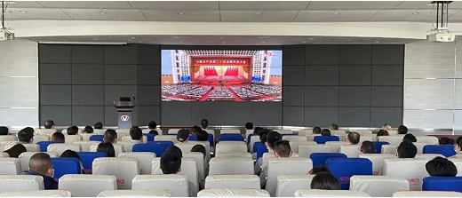 sunbet申搏各公司收看中国共产党第二十次全国代表大会开幕会反响热烈