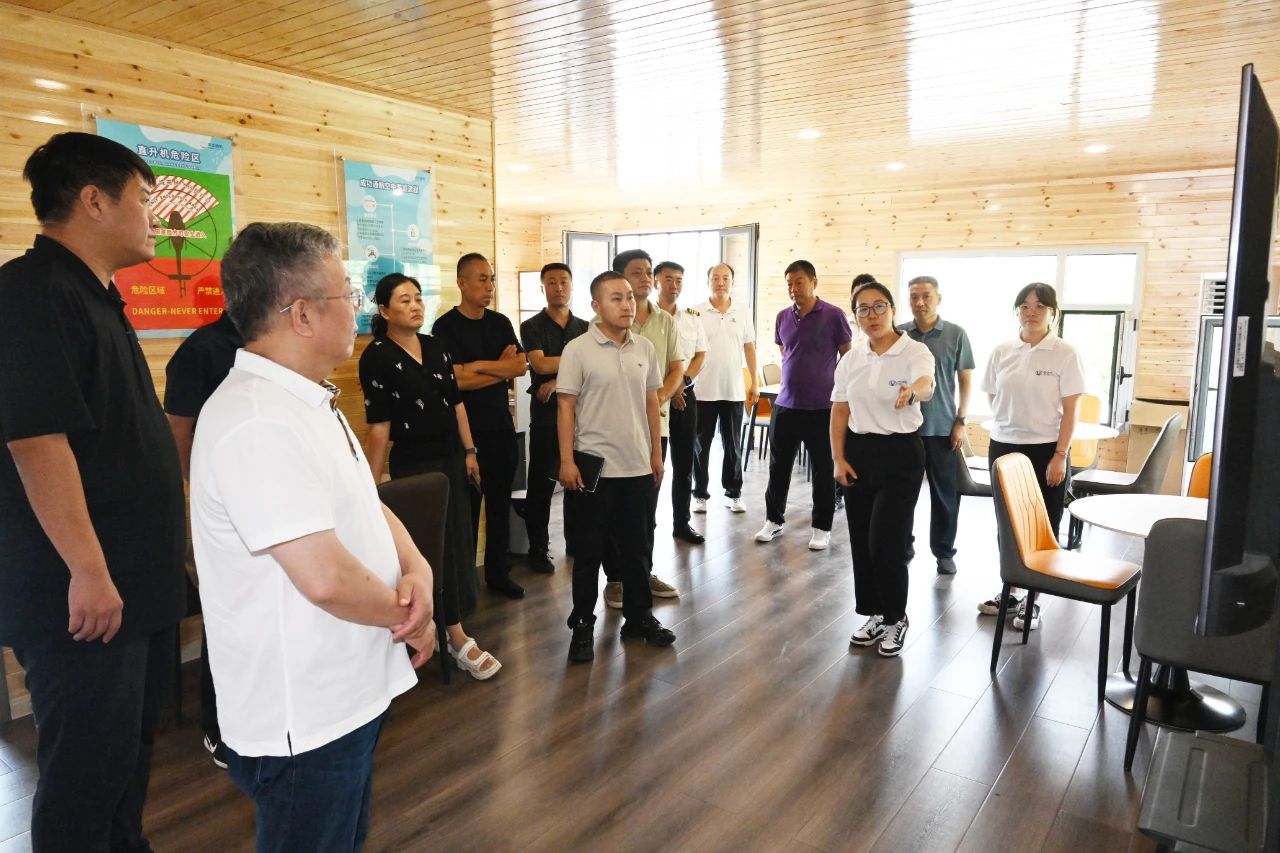 山西省通航办郝烽一行莅临成功通航进行专项督导检查