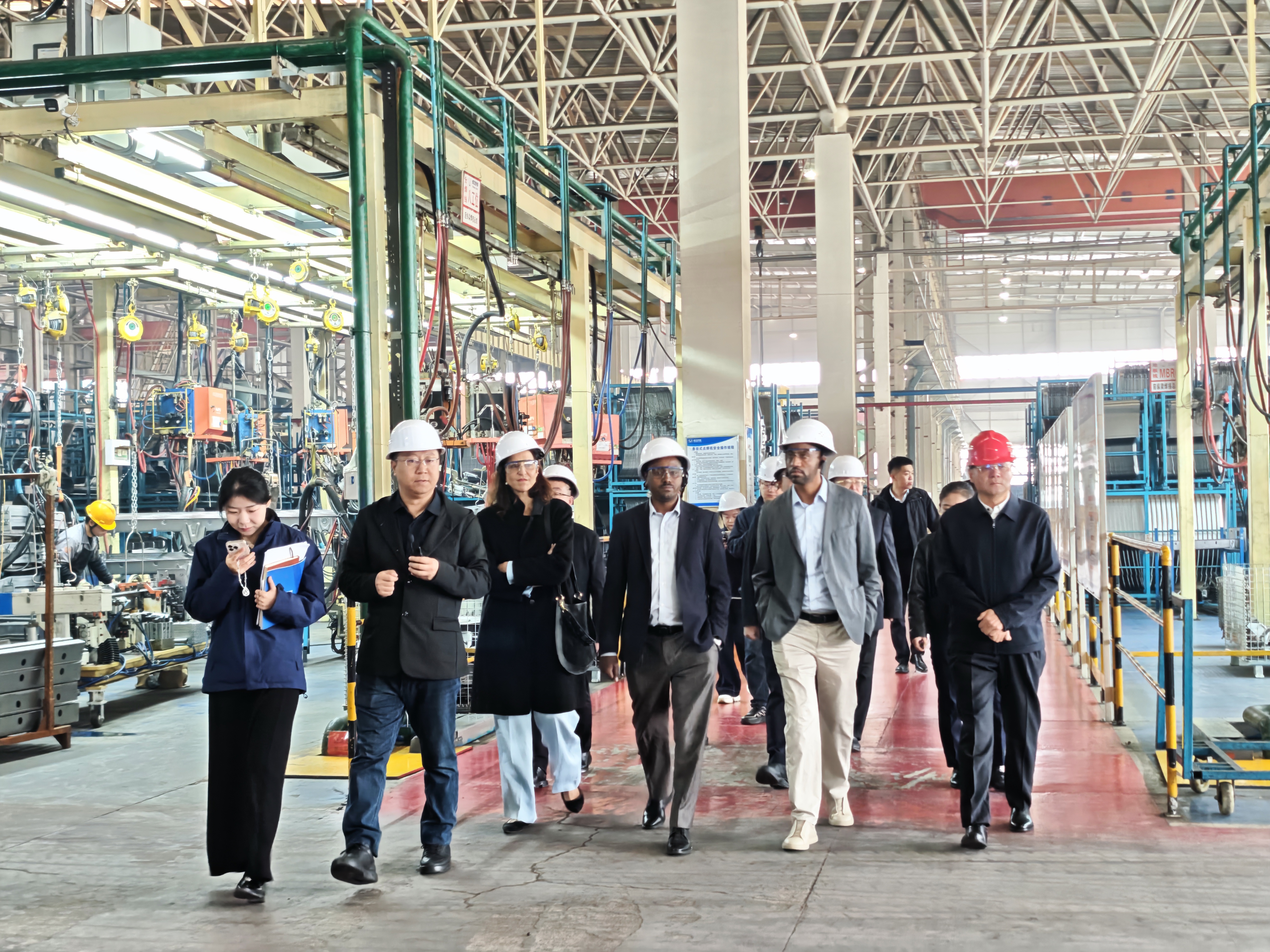 埃塞俄比亚考察团到访sunbet申搏 共商合作发展新机遇‌