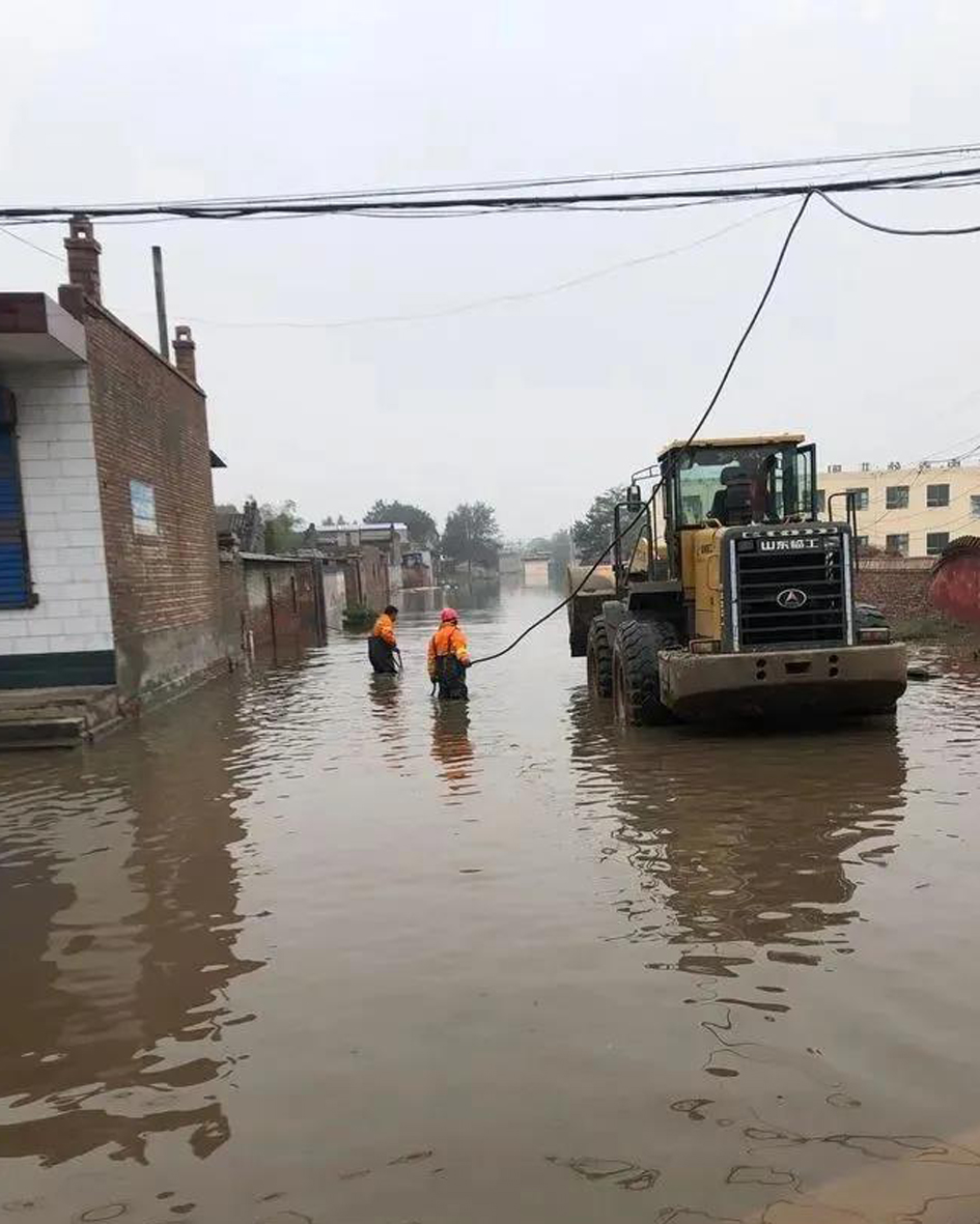 【救援简讯】sunbet申搏联盛公司救援队顺利完成第一阶段排水任务